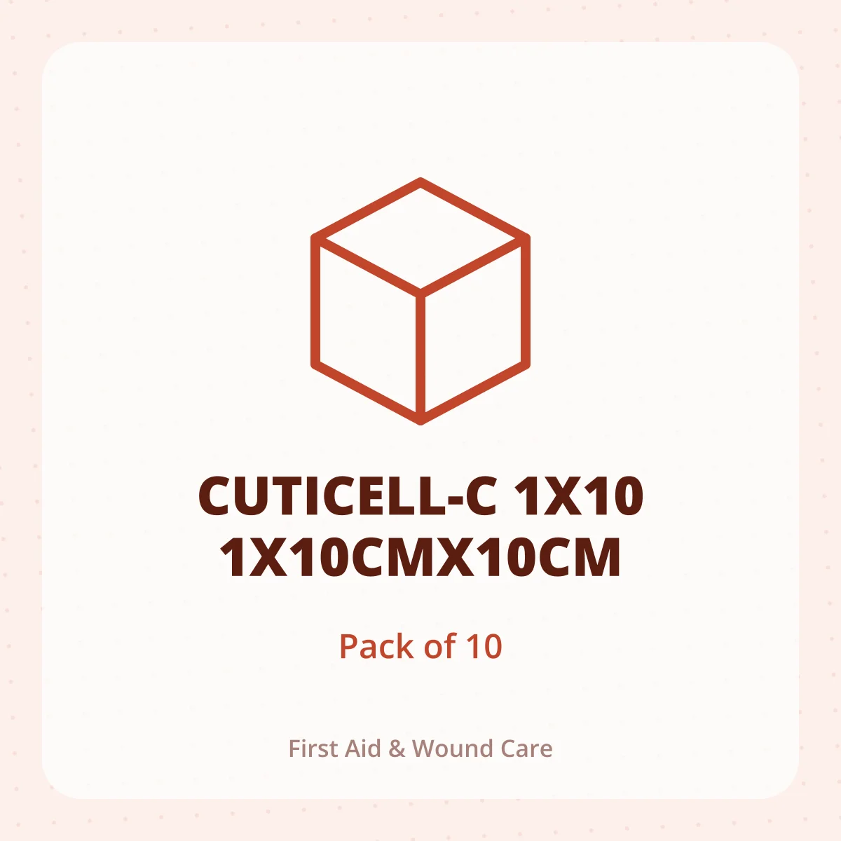 CUTICELL-C 1X10 1X10CMX10CM