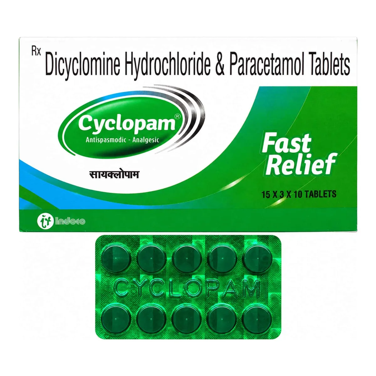 CYCLOPAM TAB 1X10