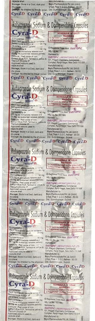 CYRA-D CAP 1X10