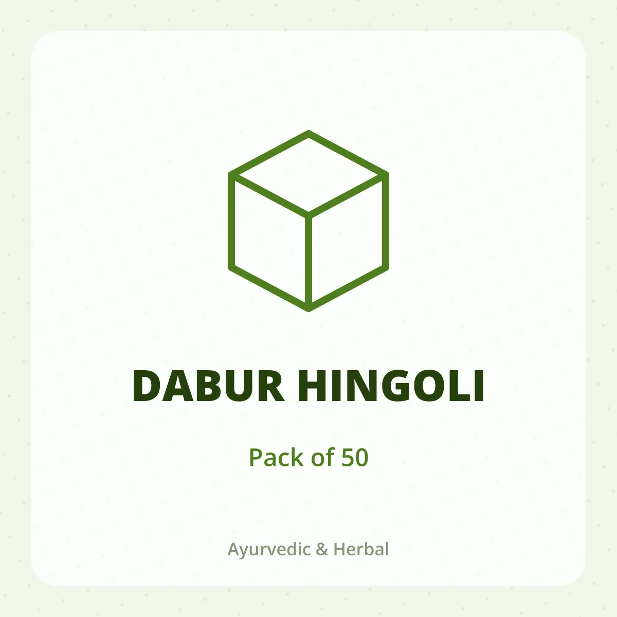 DABUR HINGOLI 1X50