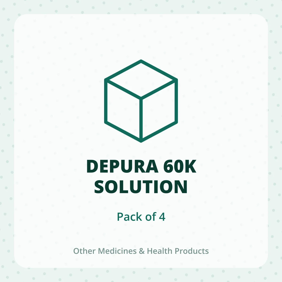 DEPURA 60K SOLUTION 1X4