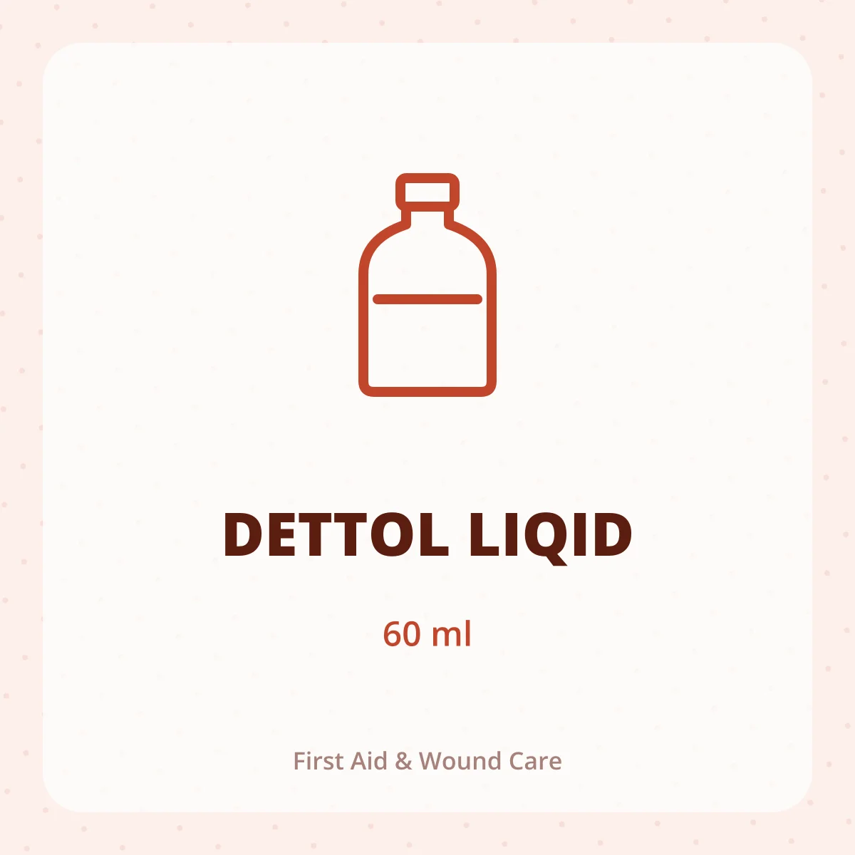DETTOL LIQID 1X60ML