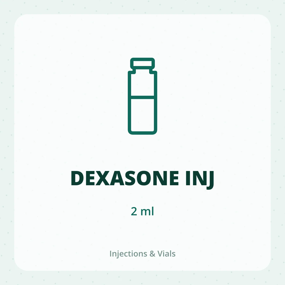 DEXASONE INJ 1X2ML