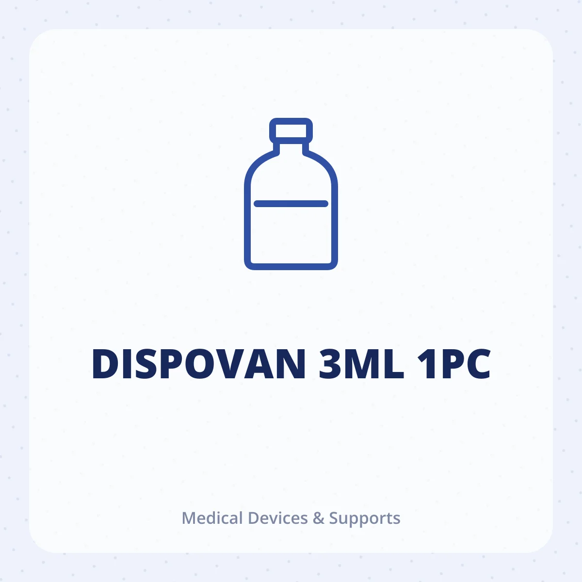 DISPOVAN 3ML 1PC