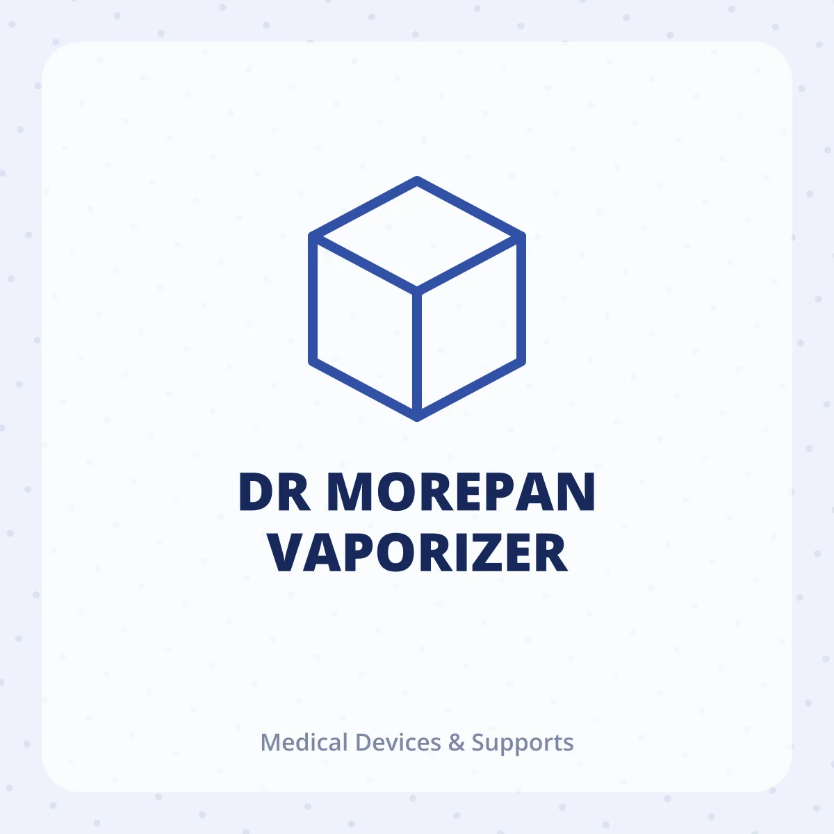 DR MOREPAN VAPORIZER 1X1