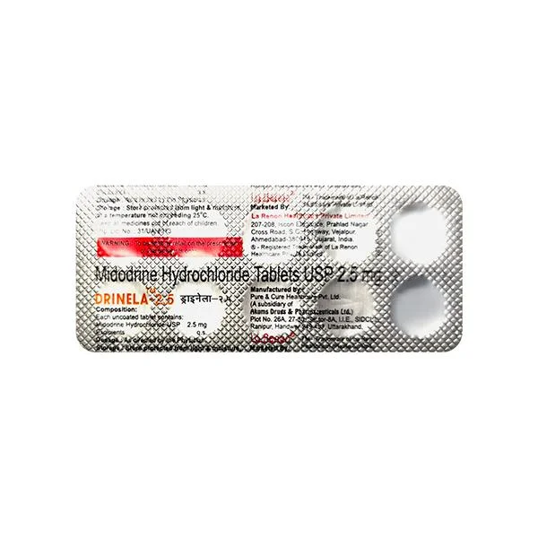 DRINELA 2.5 TAB 1X10