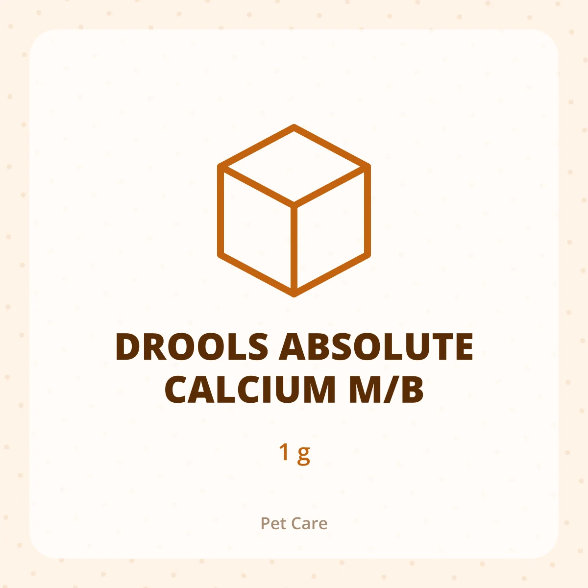 DROOLS ABSOLUTE CALCIUM M/B 1X1G