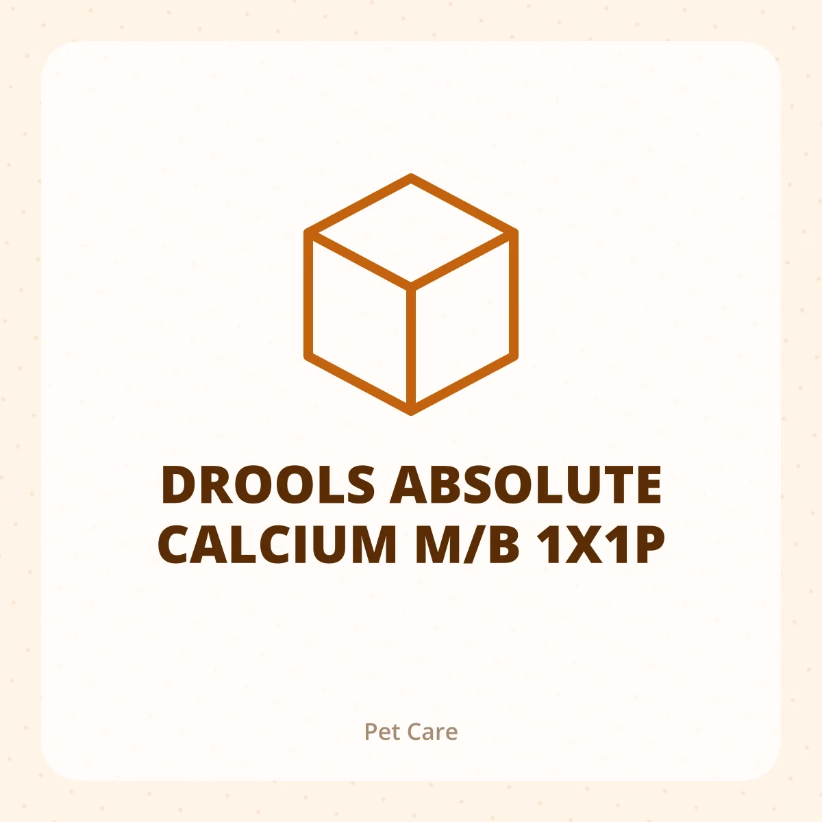 DROOLS ABSOLUTE CALCIUM M/B 1X1P