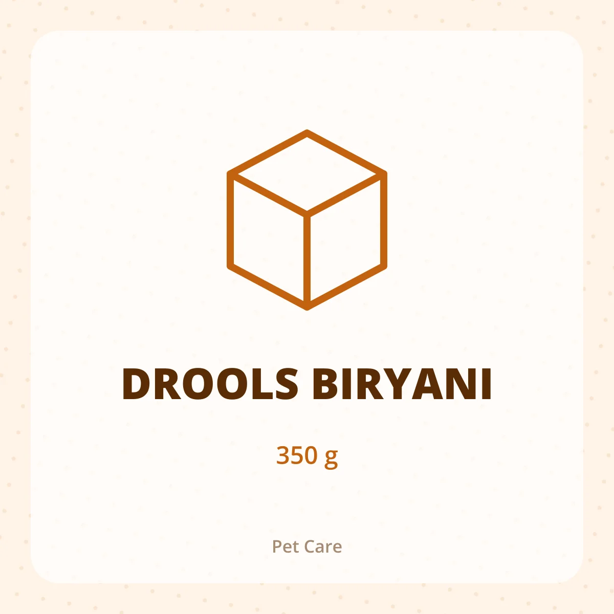 DROOLS BIRYANI 1X350G