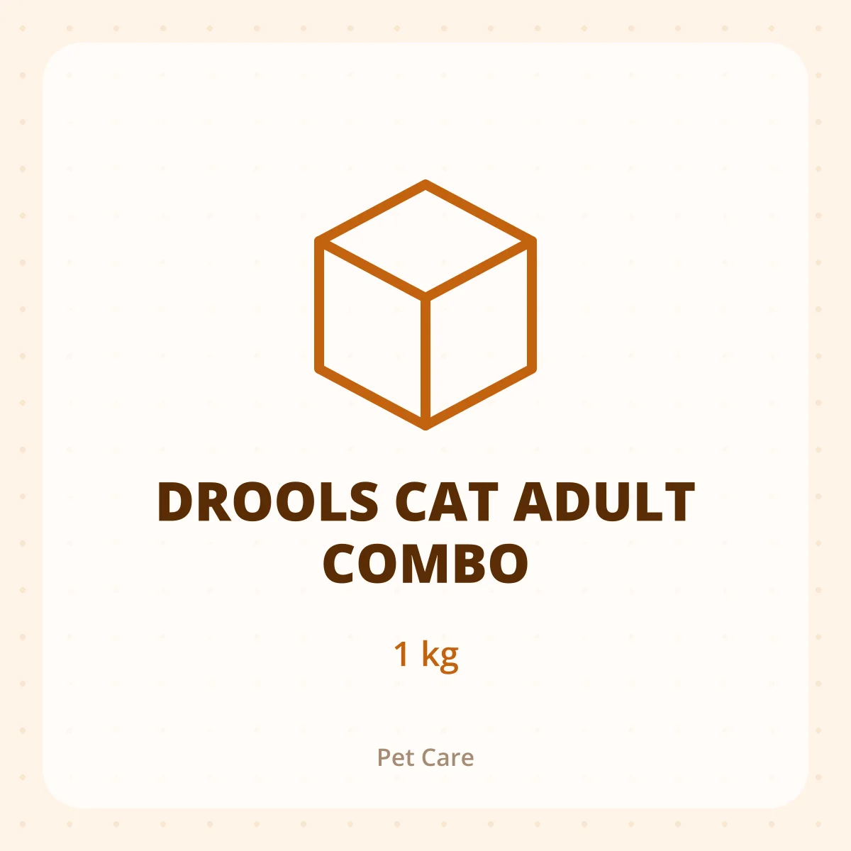 DROOLS CAT ADULT COMBO 1*1KG