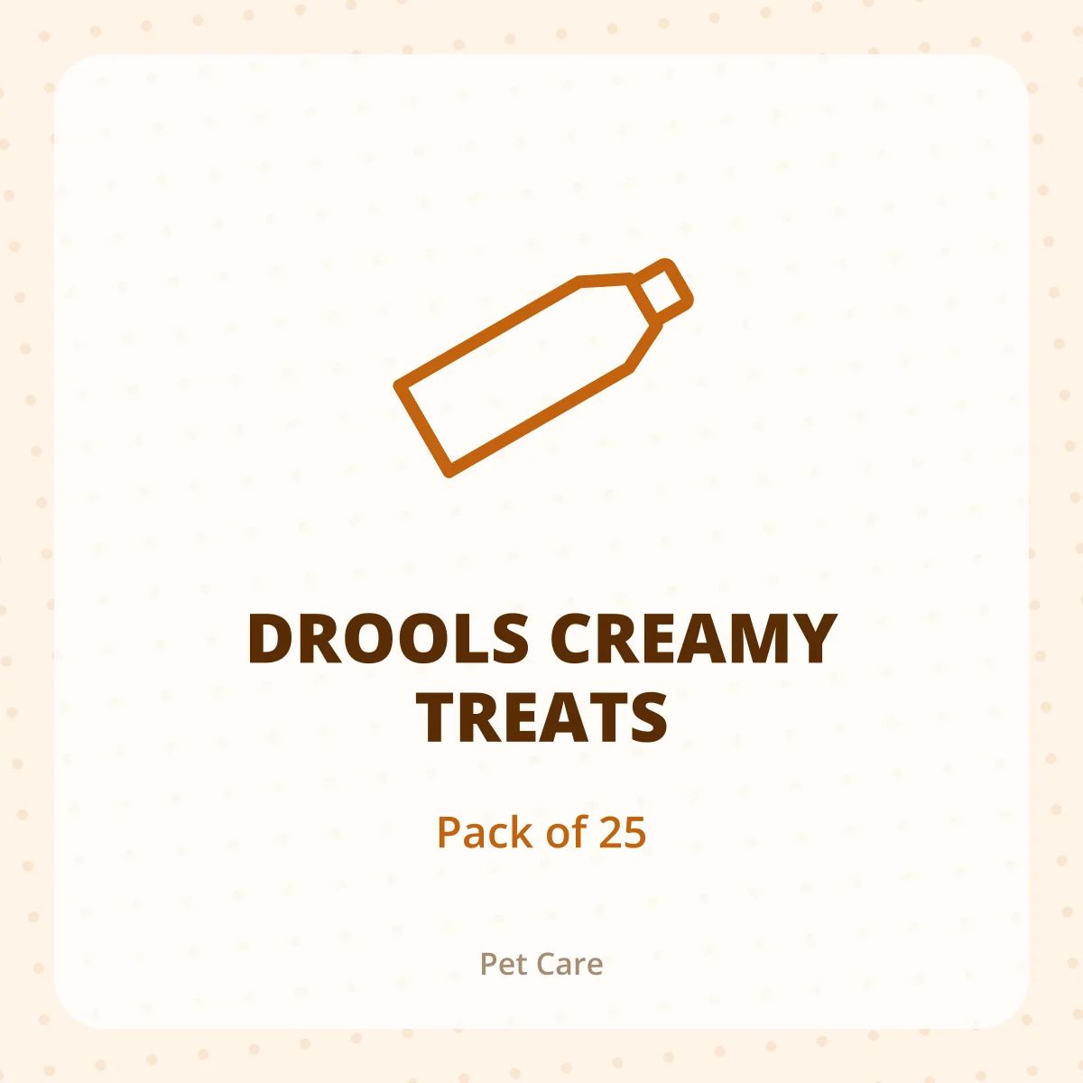 DROOLS CREAMY TREATS 1X25