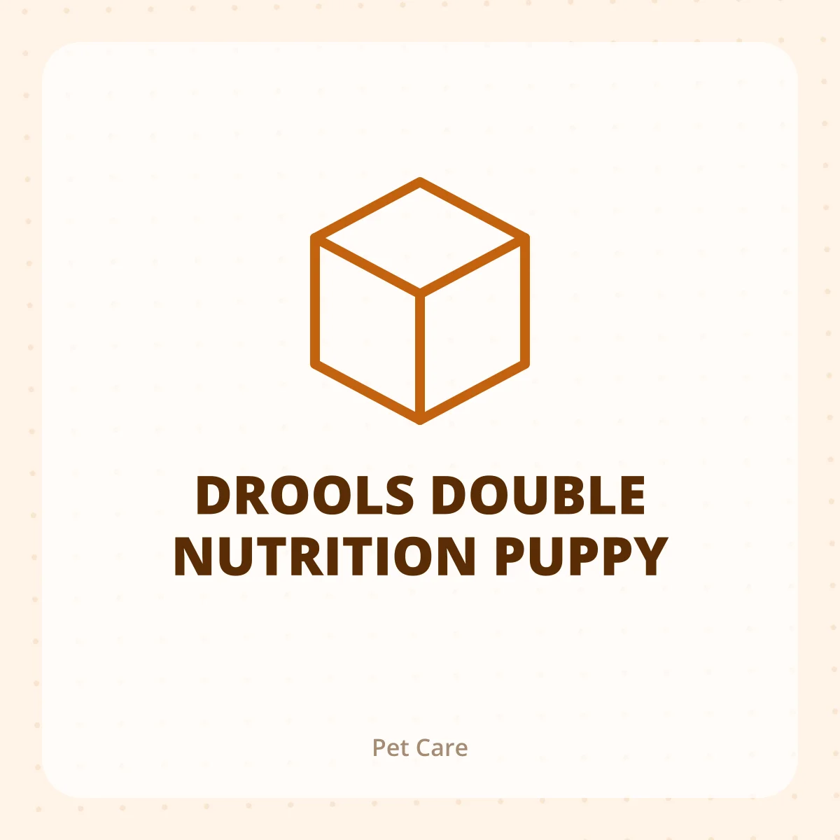 DROOLS DOUBLE NUTRITION PUPPY 1X1
