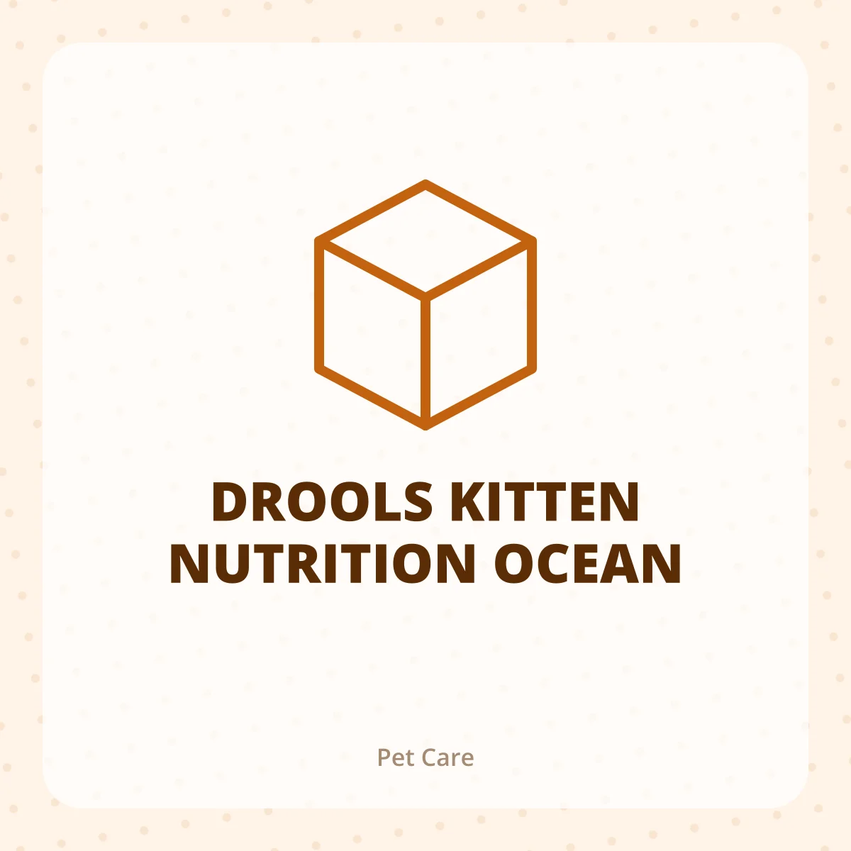 DROOLS KITTEN NUTRITION OCEAN 1X1