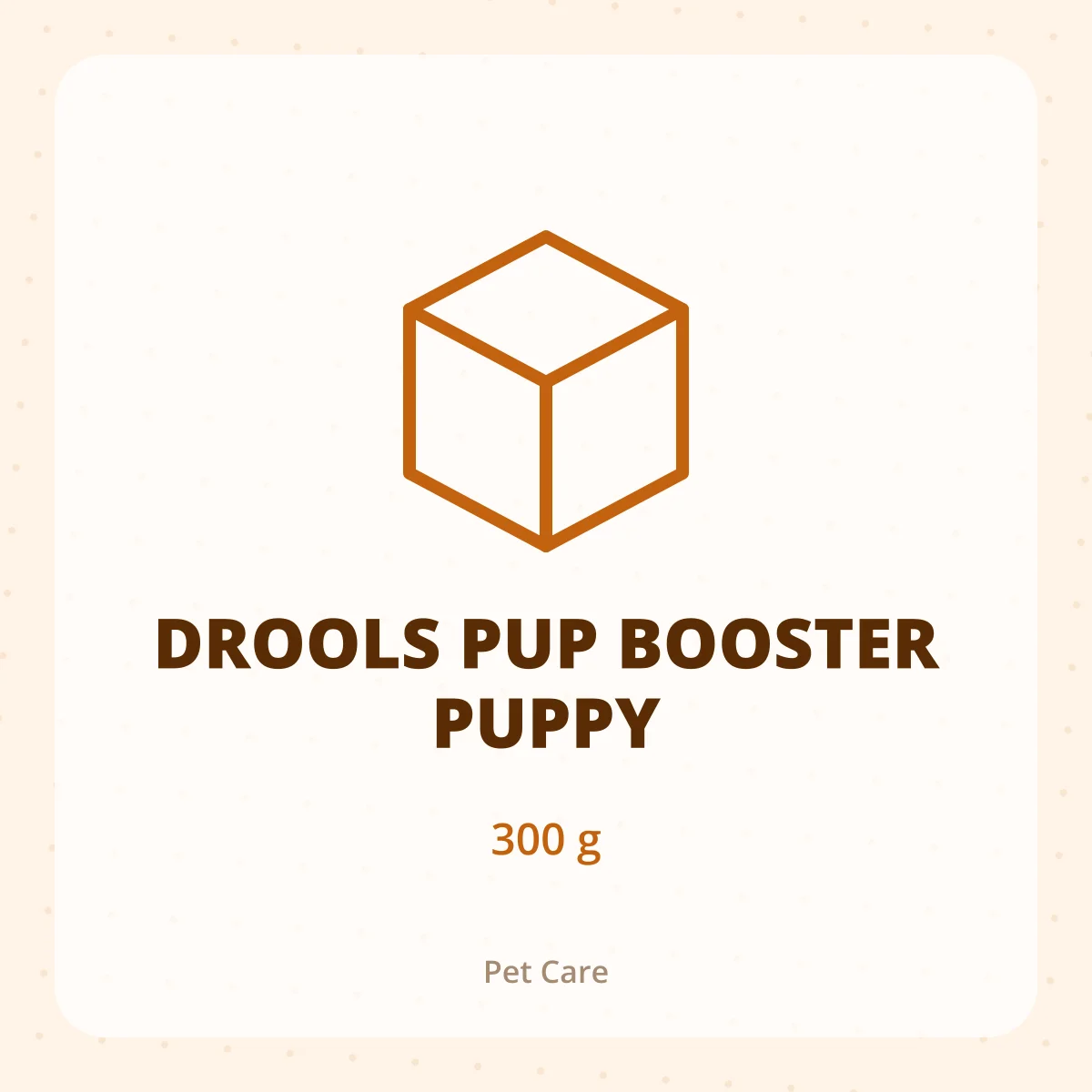 DROOLS PUP BOOSTER PUPPY 1X300GM