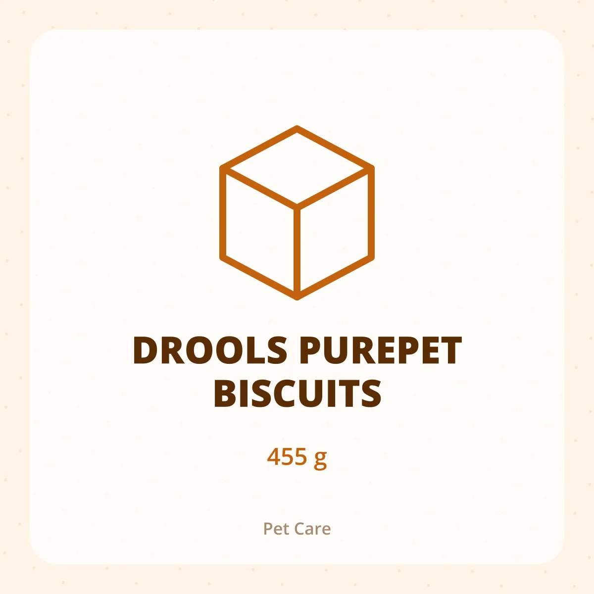 DROOLS PUREPET BISCUITS 1X455GM