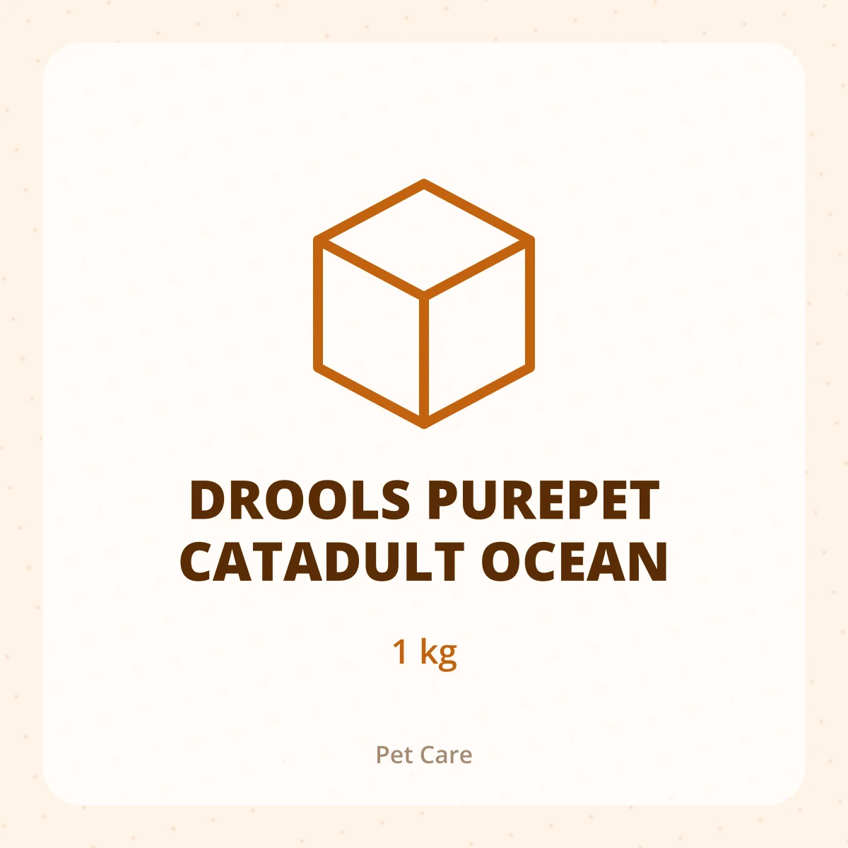 DROOLS PUREPET CATADULT OCEAN 1X1KG
