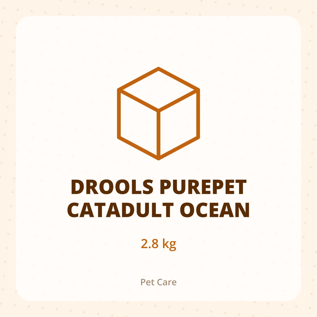 DROOLS PUREPET CATADULT OCEAN 1X2.8KG