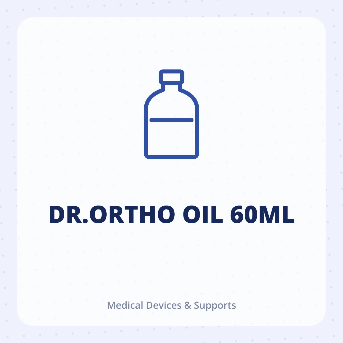 DR.ORTHO OIL 60ML