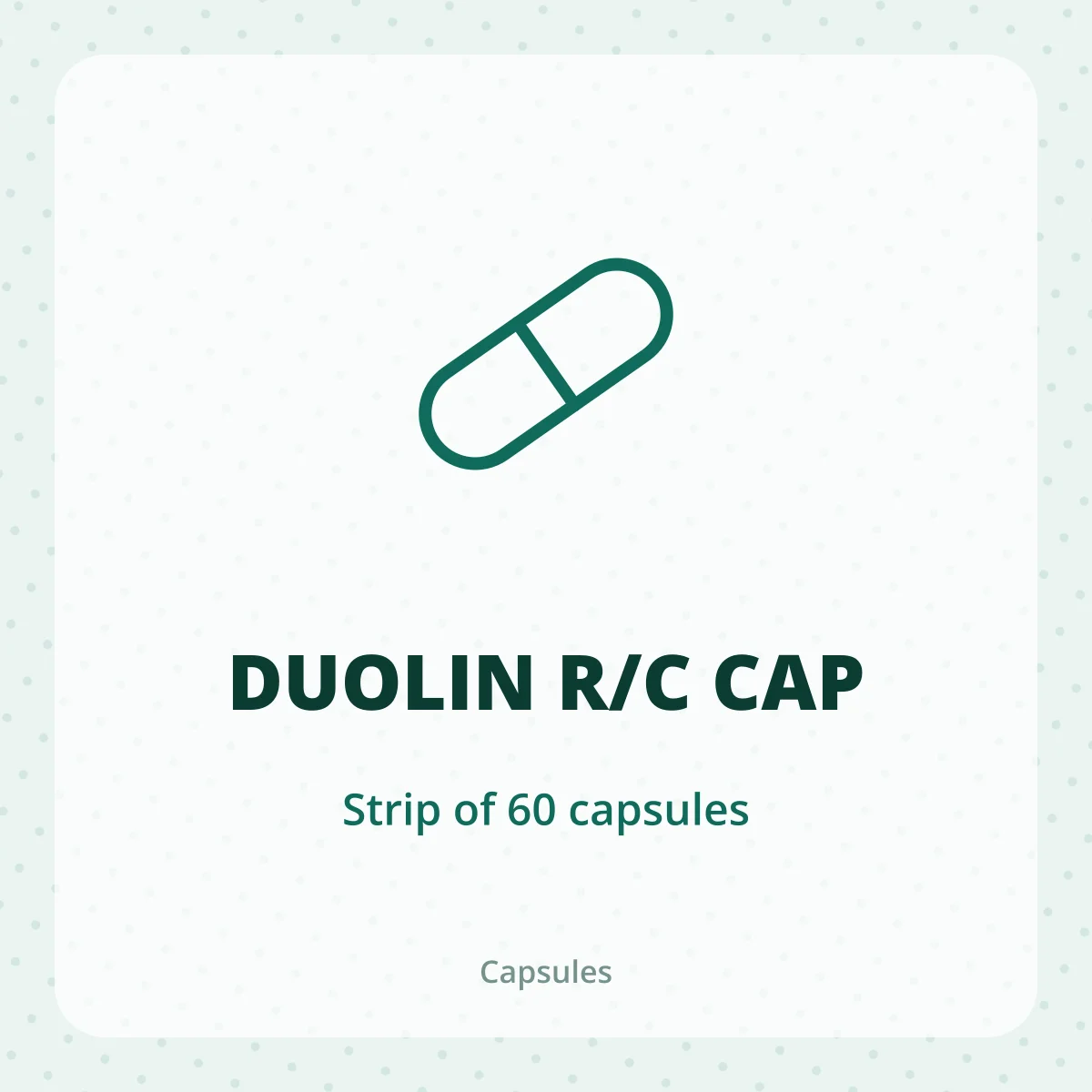 DUOLIN R/C CAP 1X60