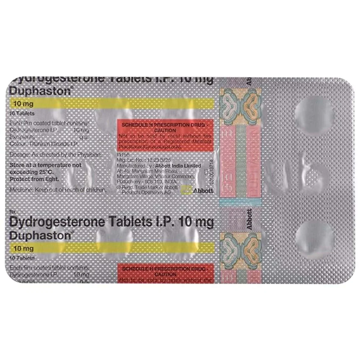 DUPHASTON TAB 1X10