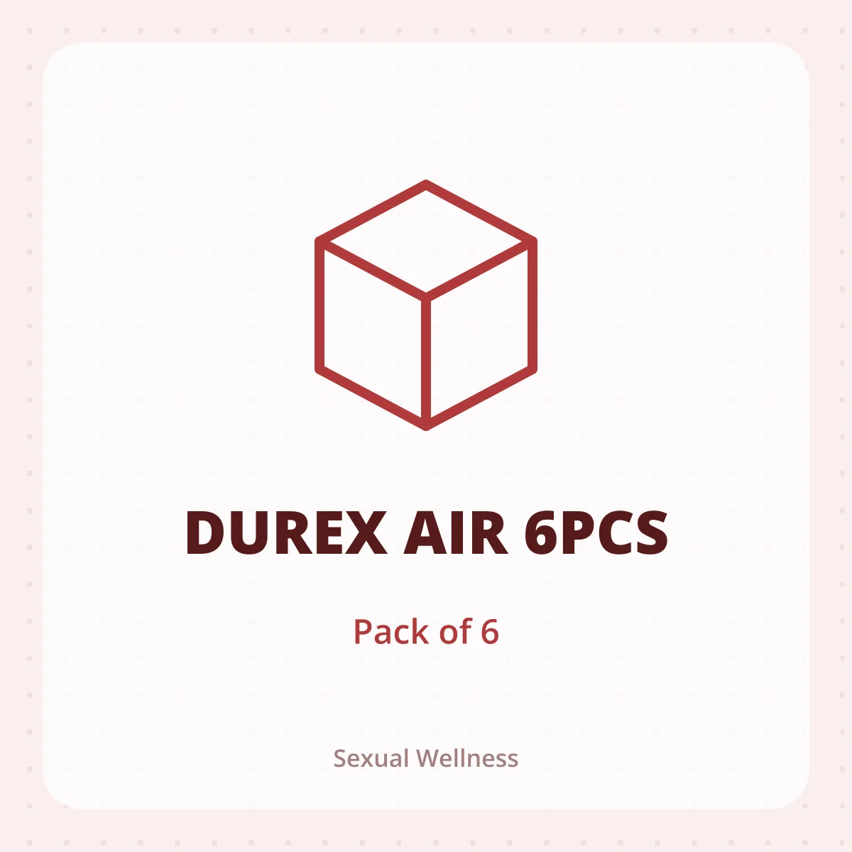 DUREX AIR 6PCS 1*6