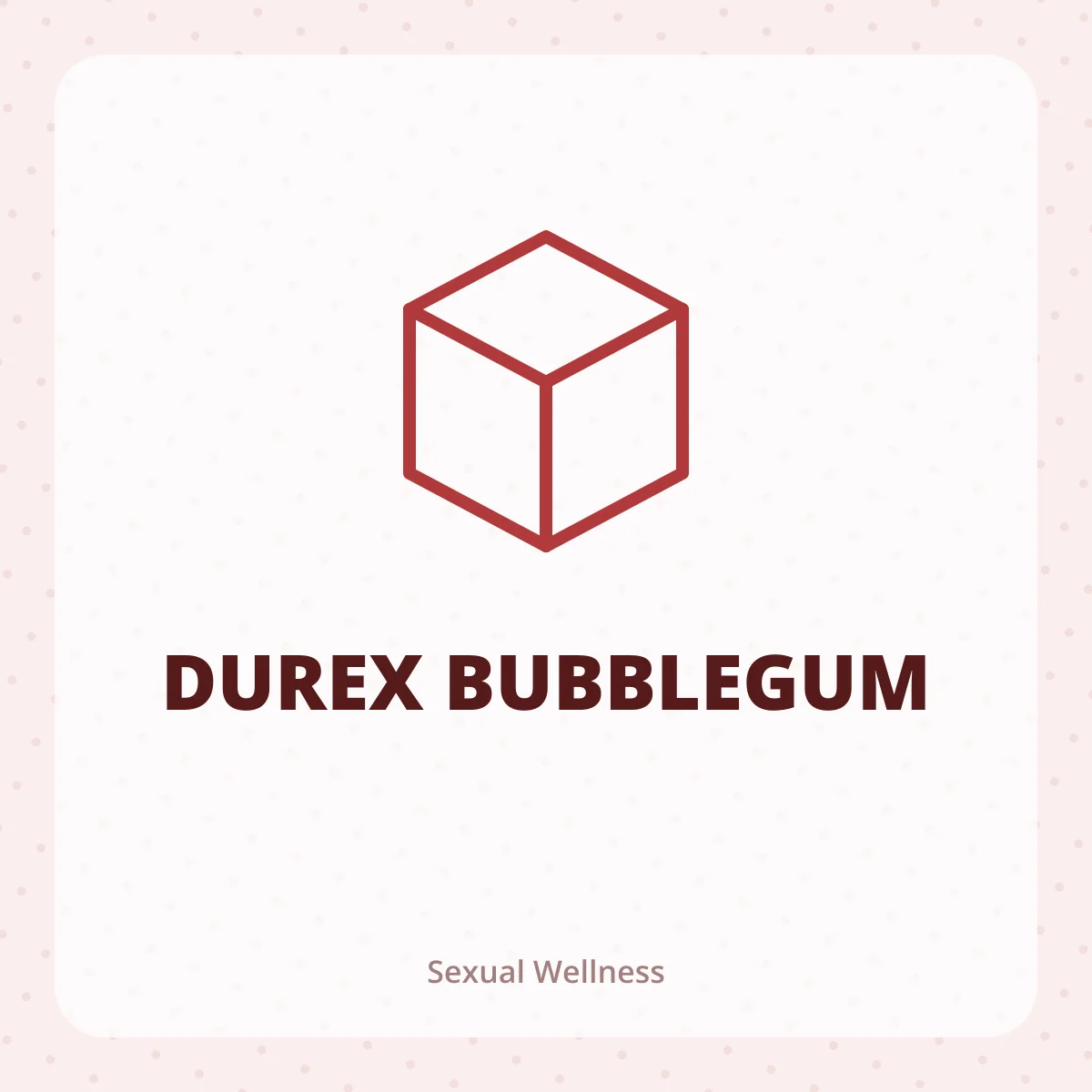 DUREX BUBBLEGUM 1X1
