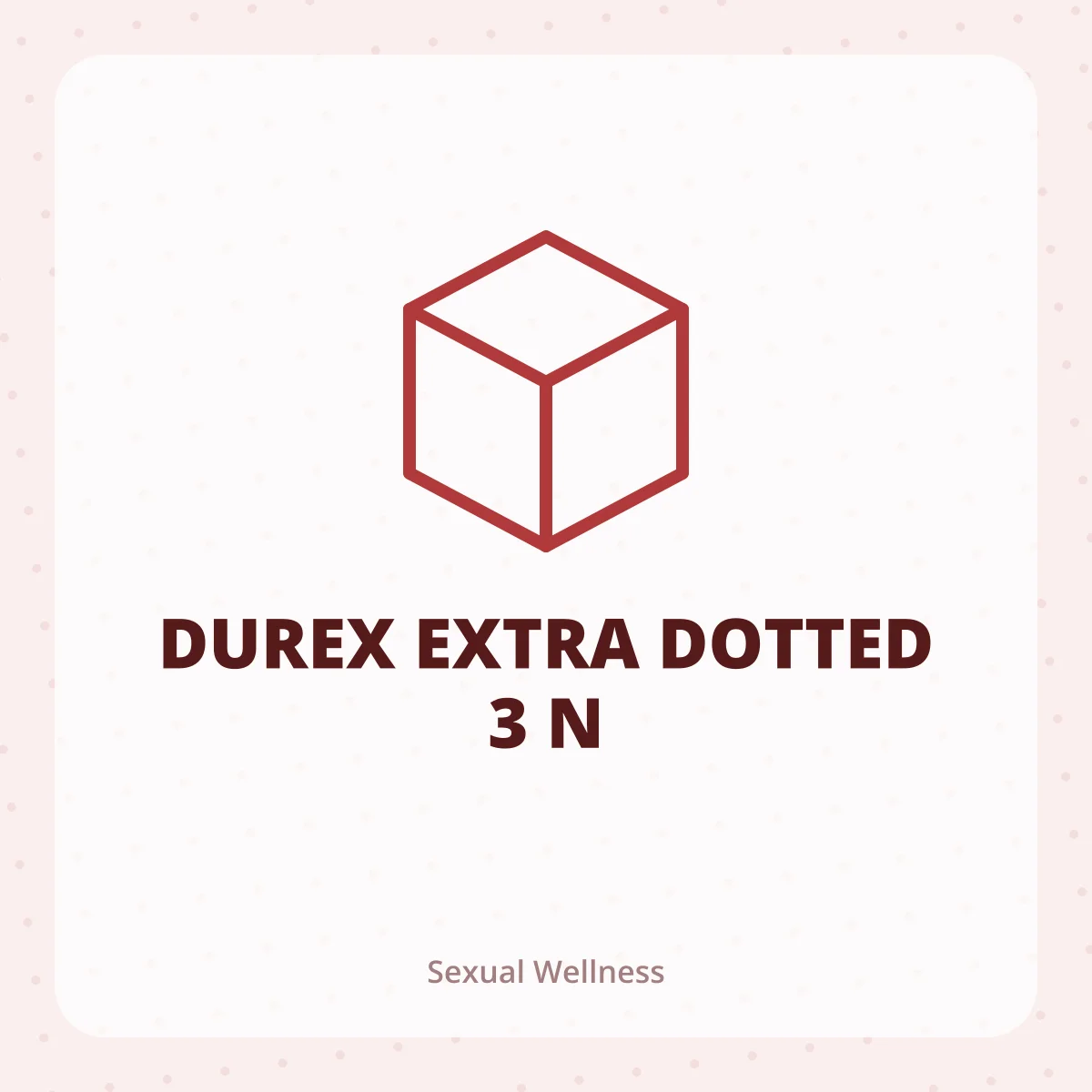 DUREX EXTRA DOTTED 3 N 1*1