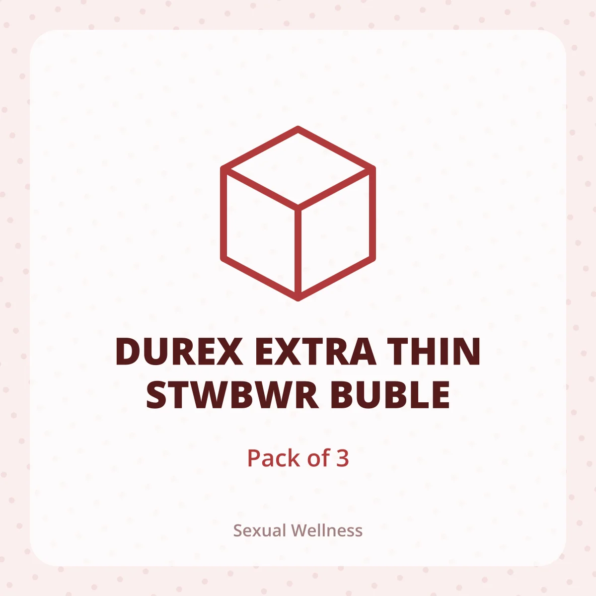 DUREX EXTRA THIN STWBWR BUBLE 1*3