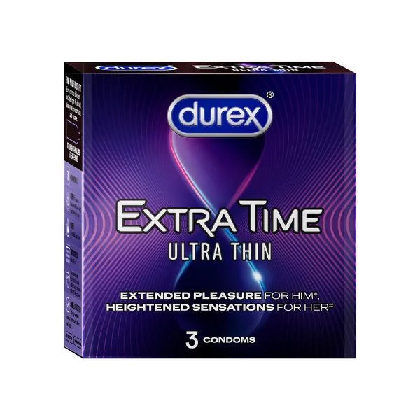 DUREX EXTRA TIME ULTRA THIN 1*3