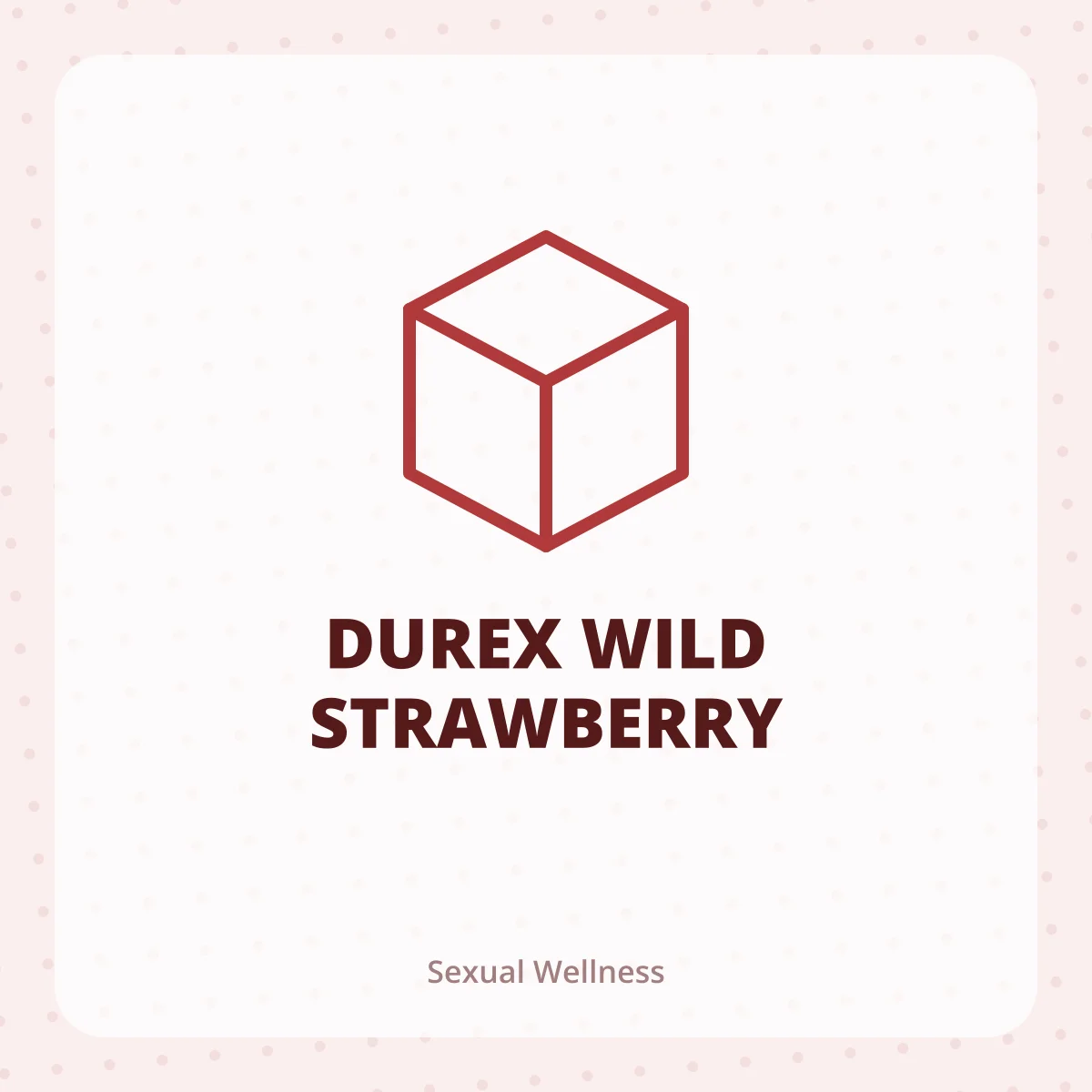 DUREX WILD STRAWBERRY 1X1