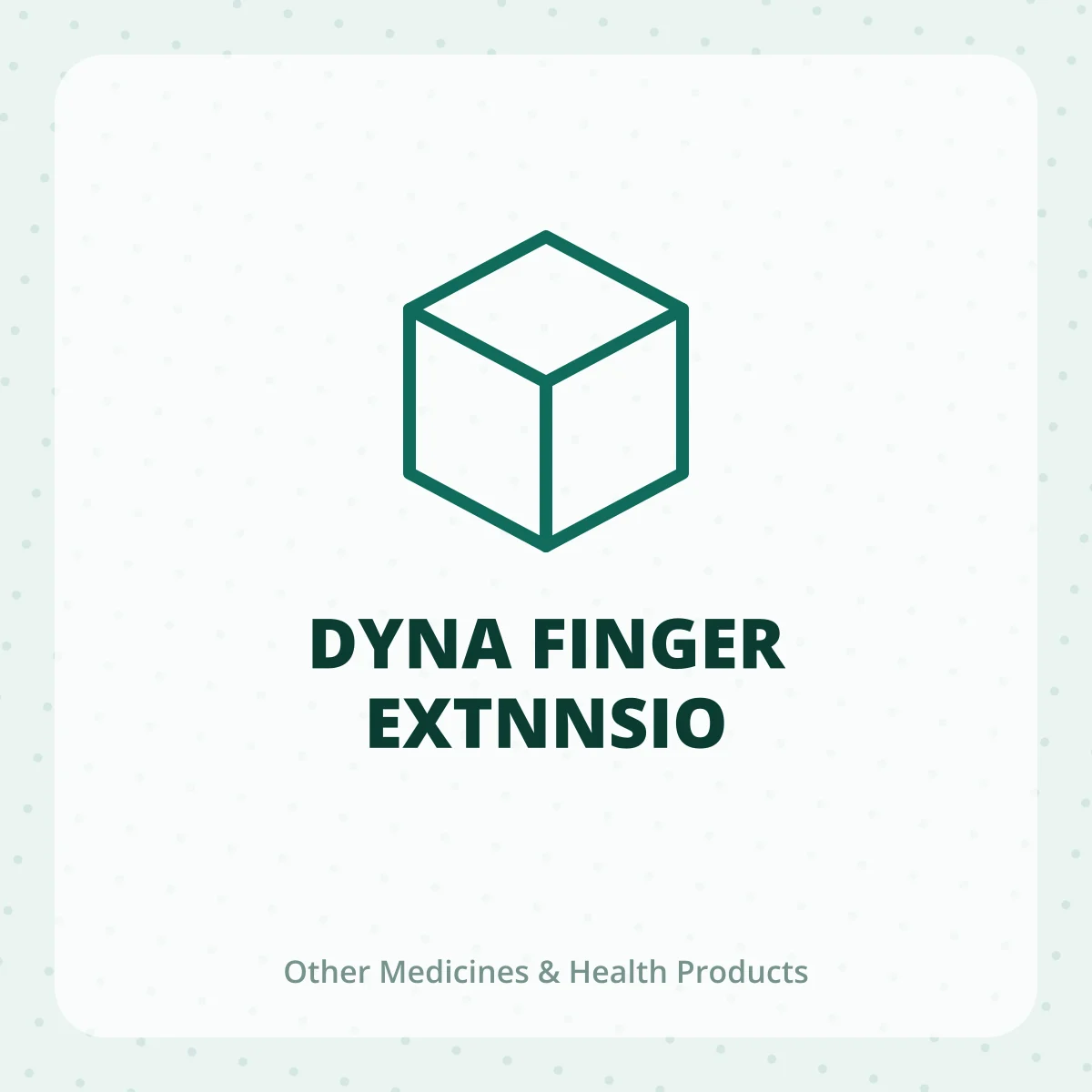 DYNA FINGER EXTNNSIO 1X1