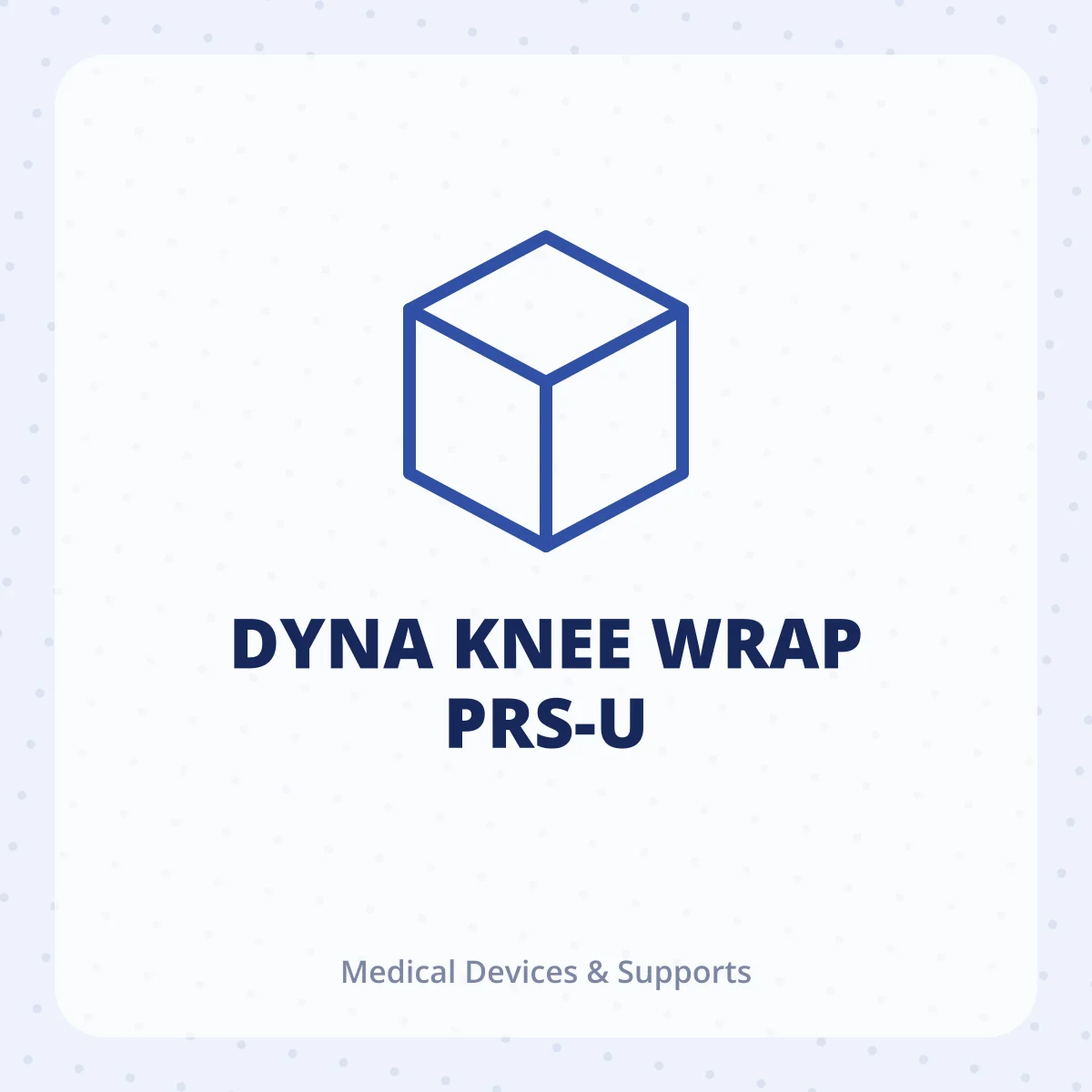 DYNA KNEE WRAP PRS-U 1X1
