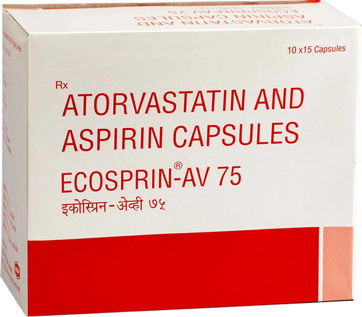 ECOSPRIN AV-75MG CAP 1X15