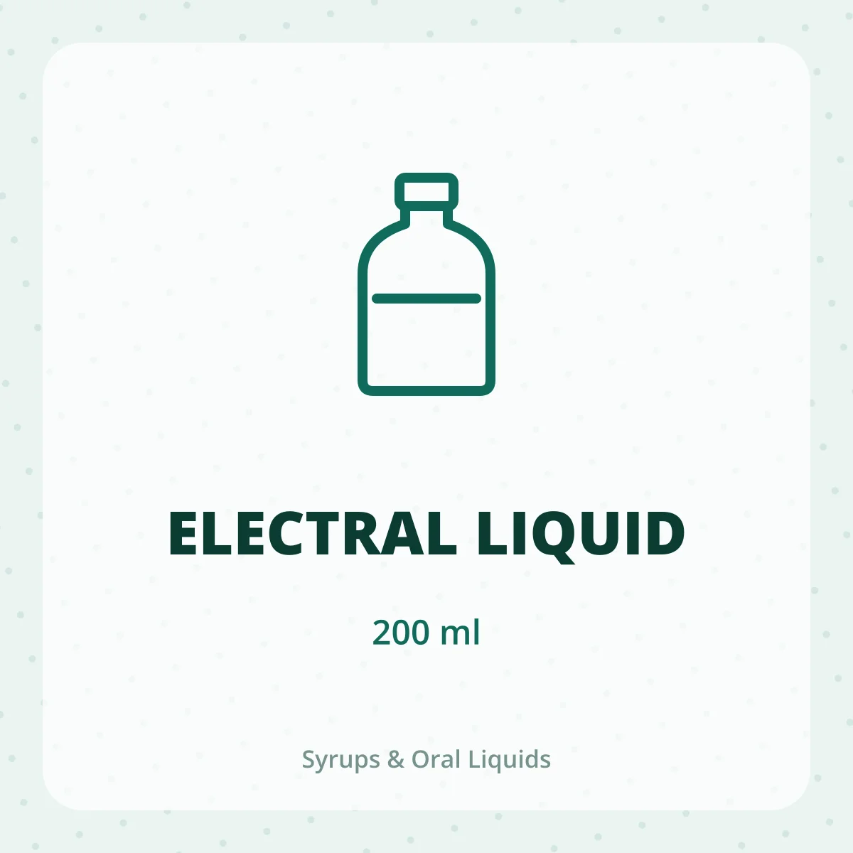 ELECTRAL LIQUID 1X200ML