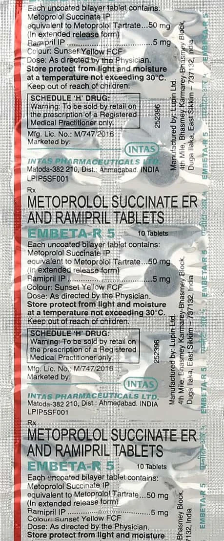 EMBETA-R 5 TAB 1X10