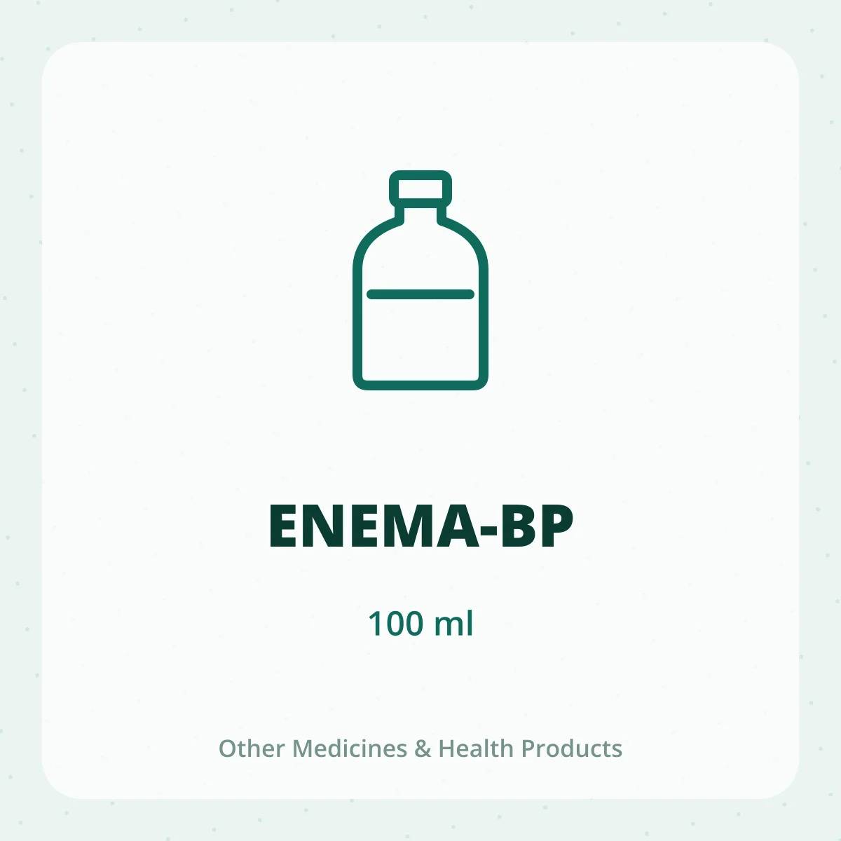 ENEMA-BP 1X100ML