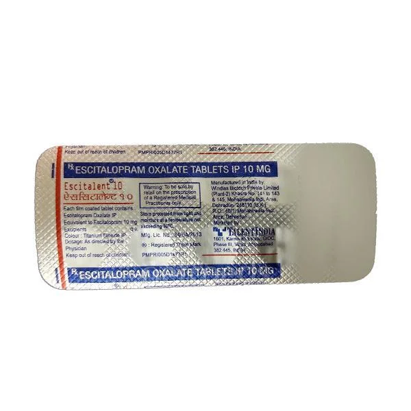 ESCITALENT-10MG TAB 1X10
