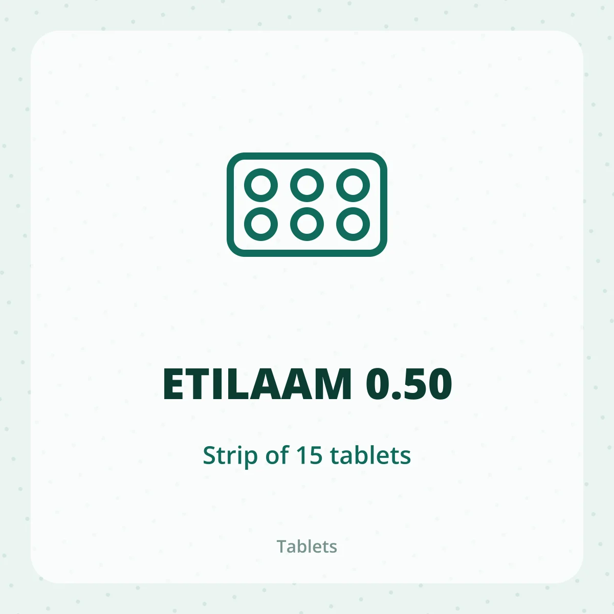 ETILAAM 0.50 1X15