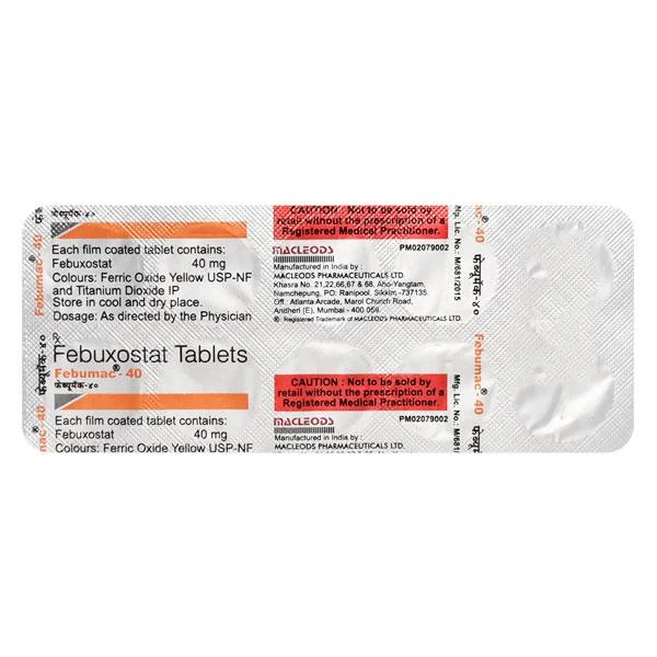 FEBUMAC-40MG TAB 1X10