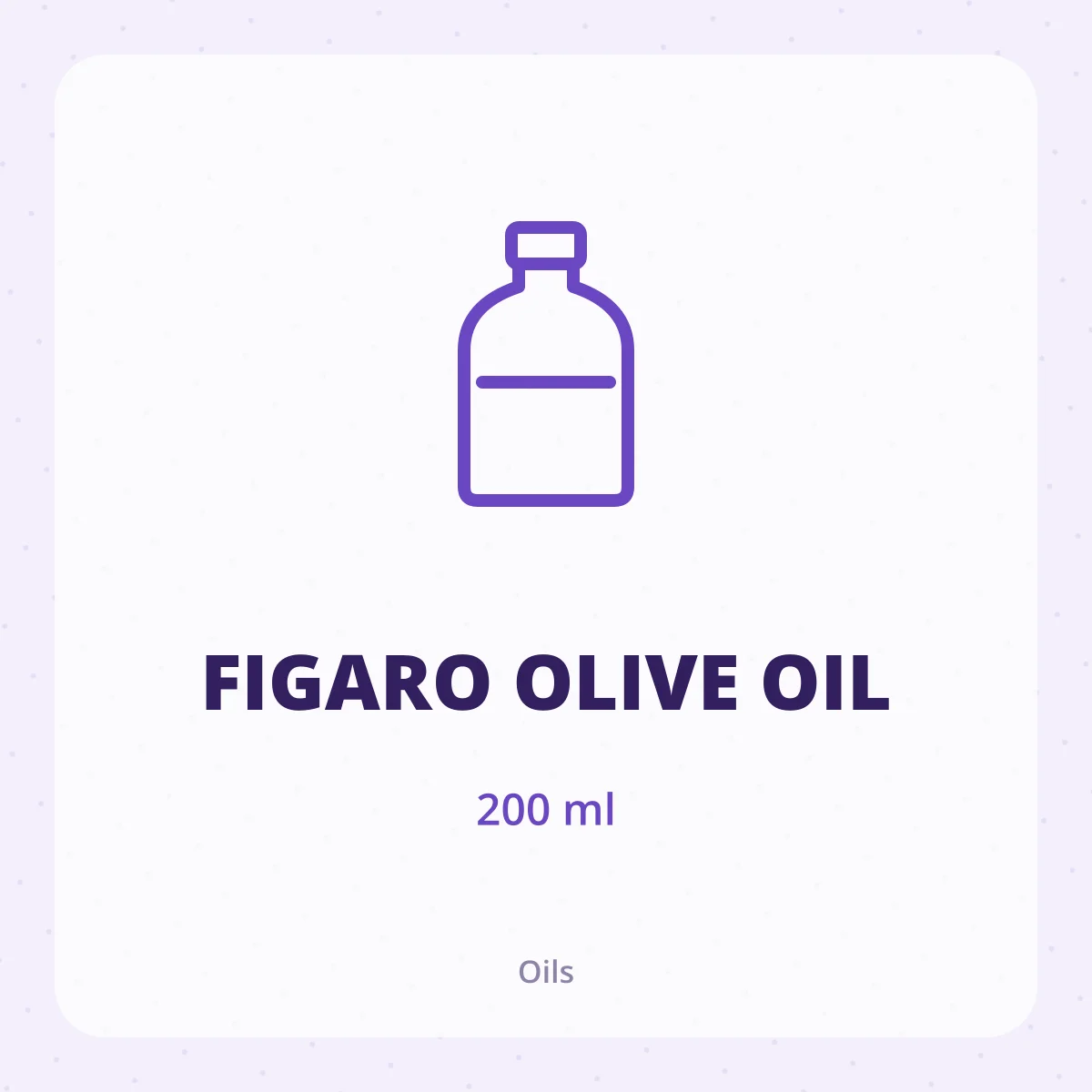 FIGARO OLIVE OIL 1X200ML