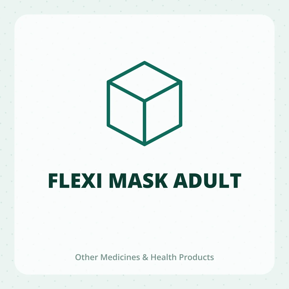 FLEXI MASK ADULT 1X1