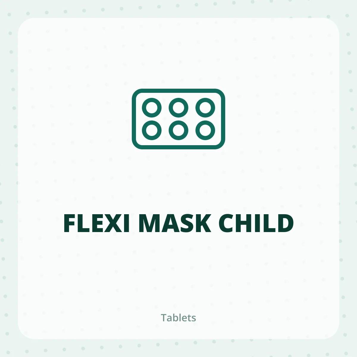 FLEXI MASK CHILD 1X1