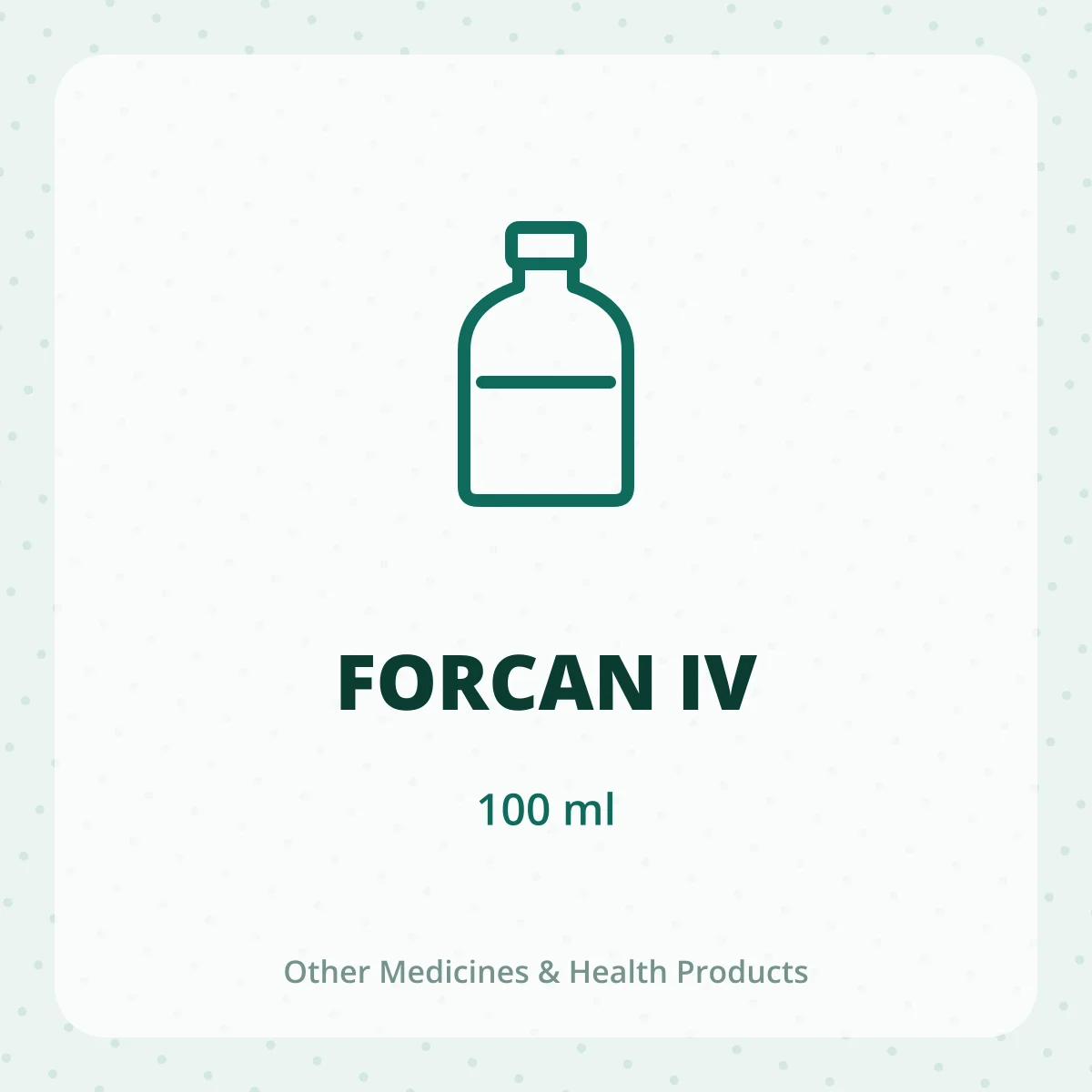 FORCAN IV 1X100ML