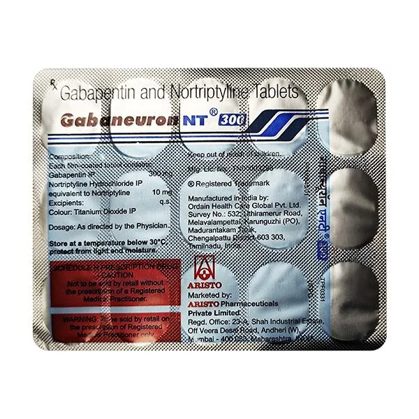 GABANEURON NT 300MG TAB 1X15