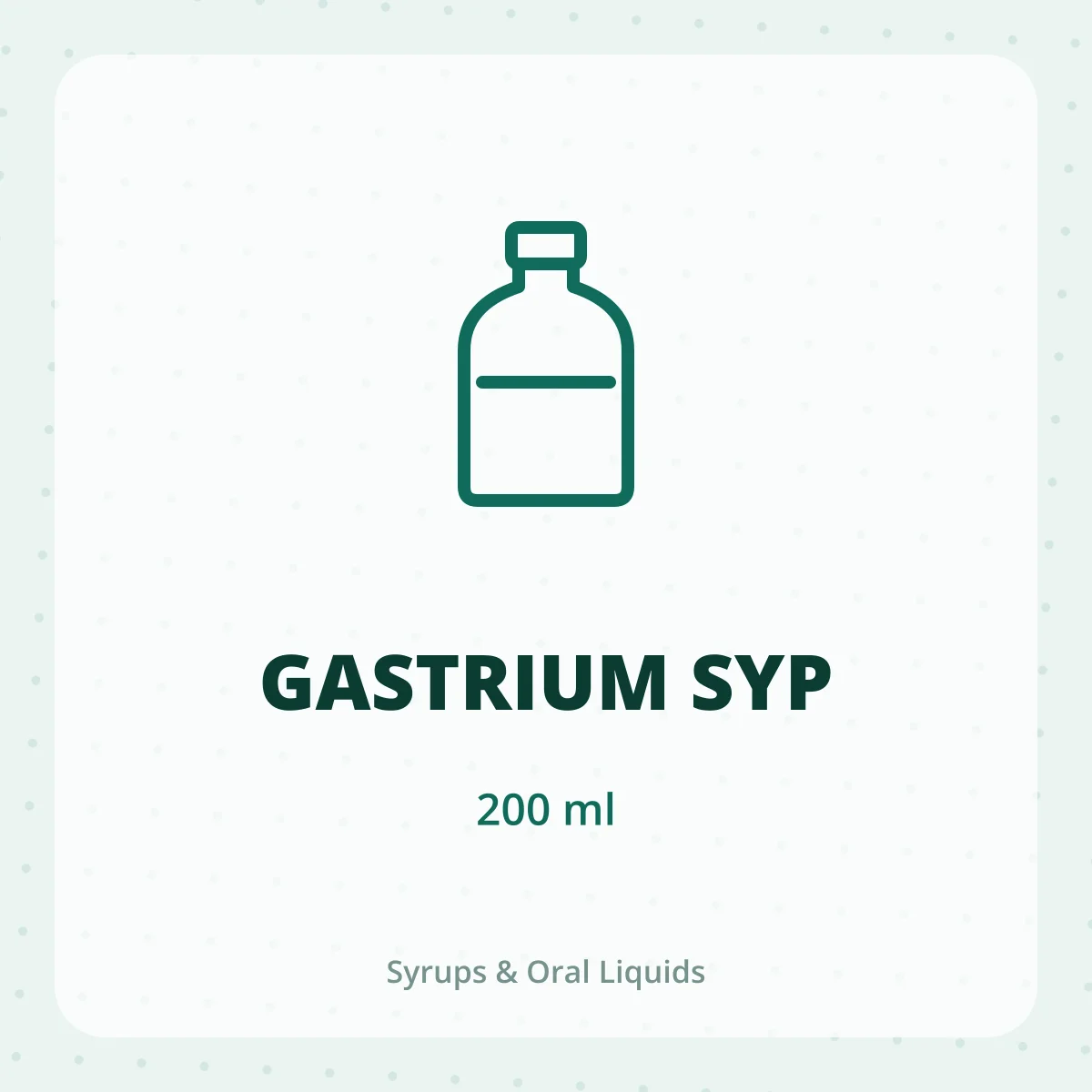 GASTRIUM SYP 1X200ML