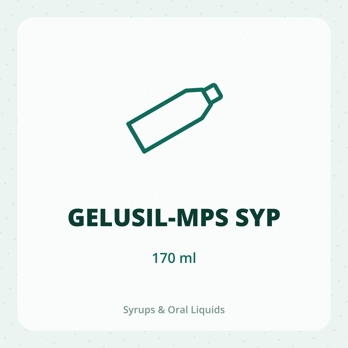 GELUSIL-MPS SYP 1X170ML