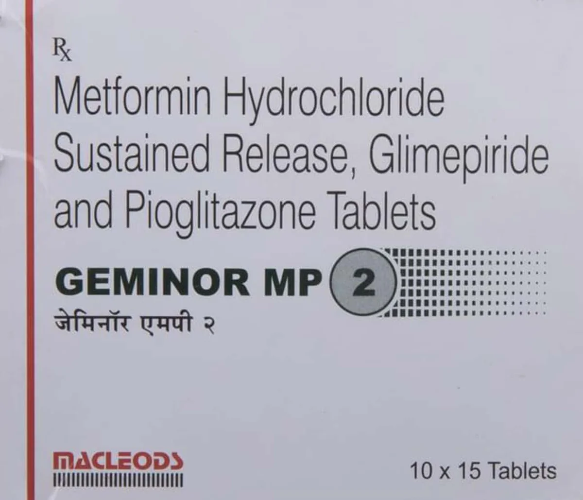 GEMINOR MP2 TAB 1X15