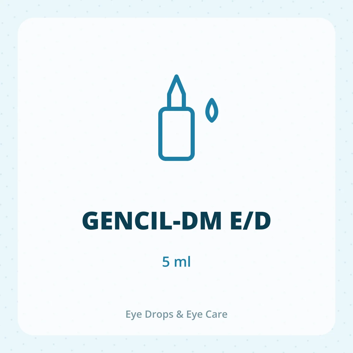 GENCIL-DM E/D 1X5ML