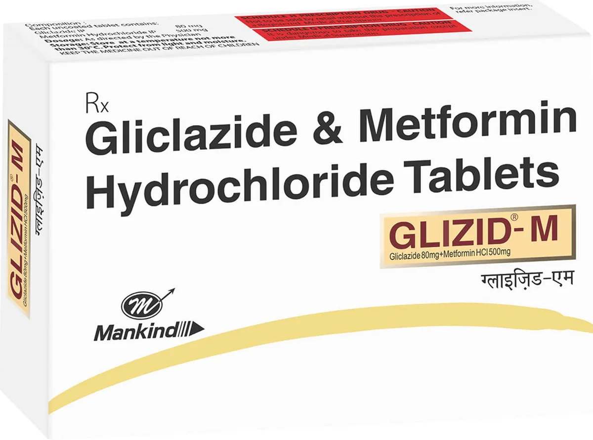 GLIZID-M TAB 1X15