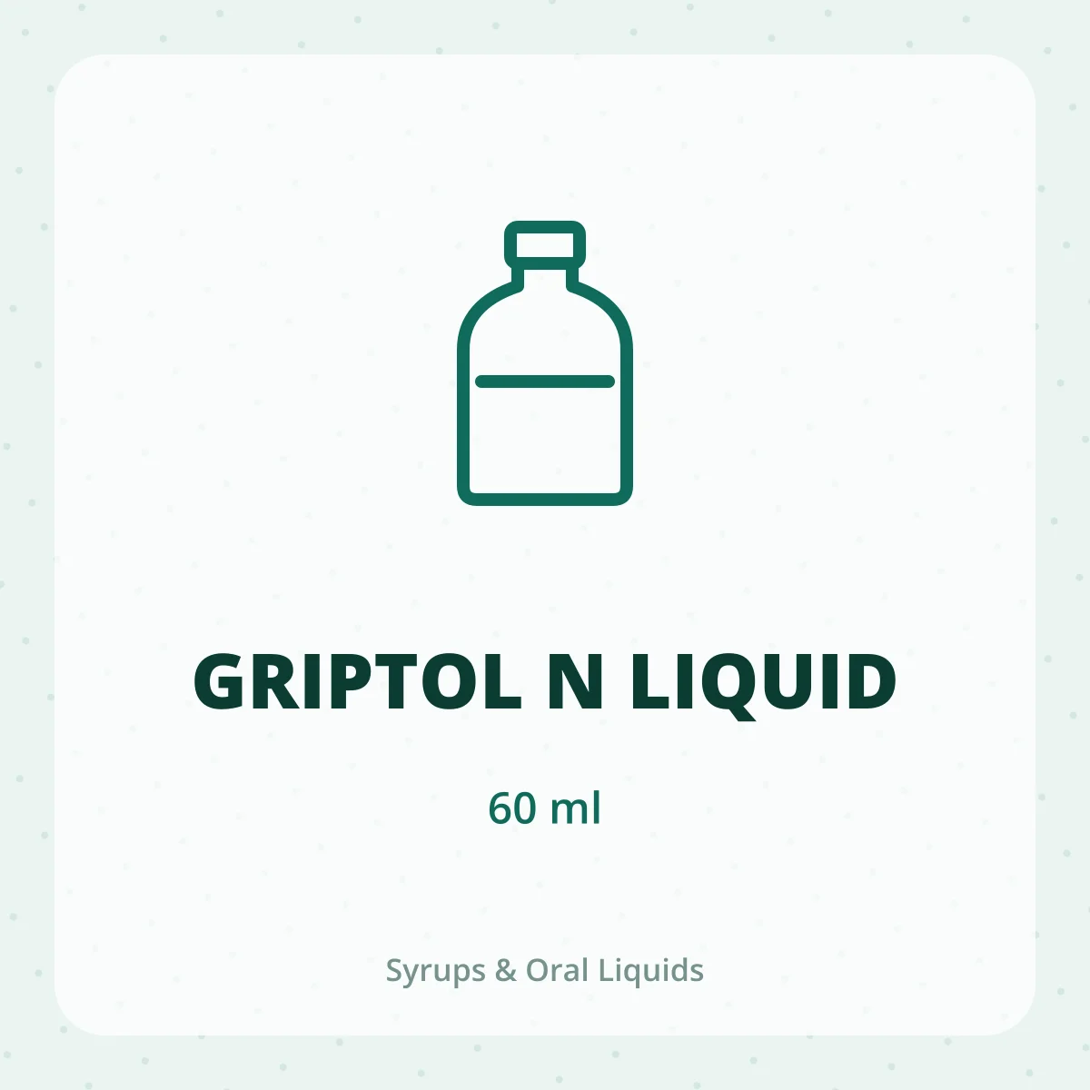 GRIPTOL N LIQUID 1X60ML